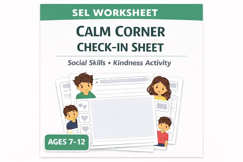 Calm Corner Check In Sheet