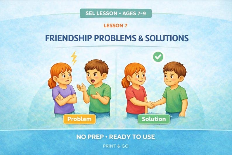 Friendship Problem Solving Lesson