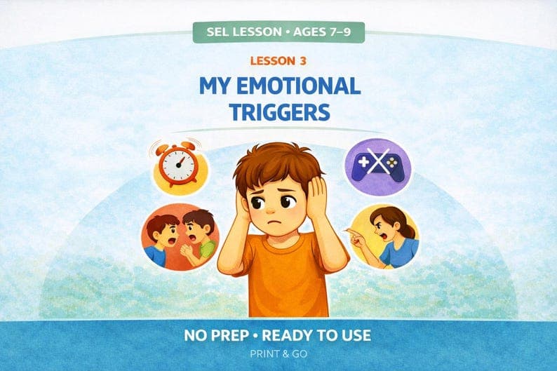 Emotional Triggers Lesson for Kids