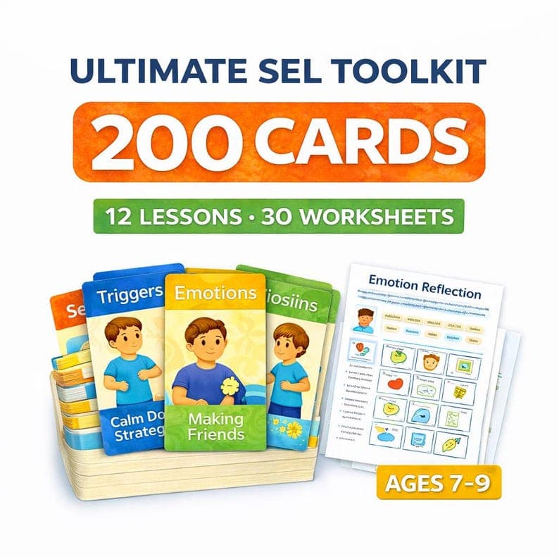 Social Emotional Learning Bundle Ages 7–9