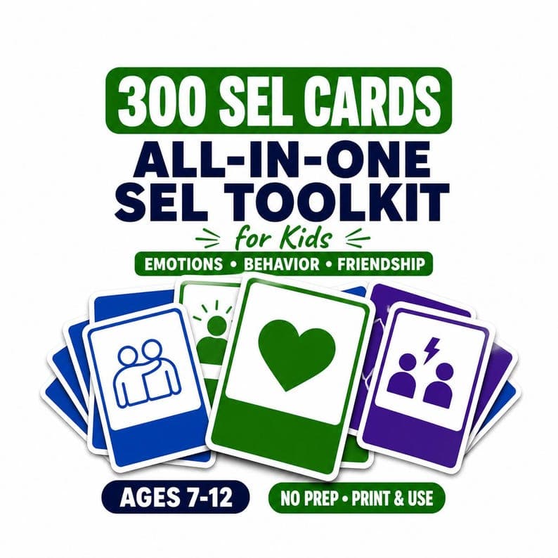 Emotion & Coping Skills Conversation Cards
