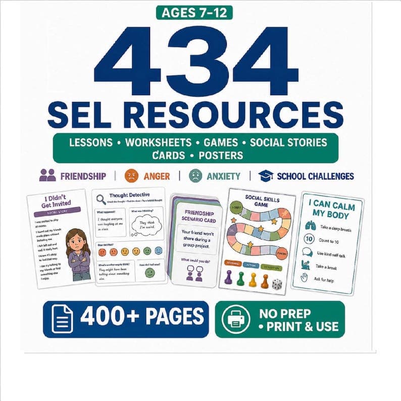 Emotional Regulation Worksheets for Kids