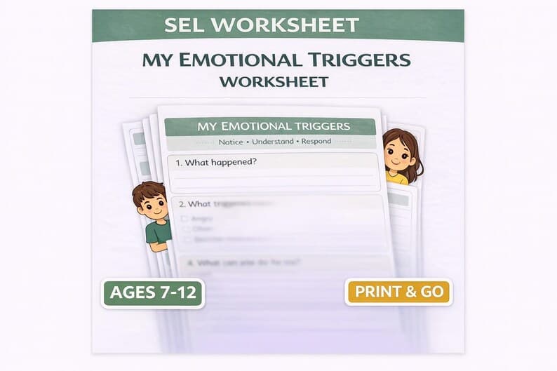 My Emotional Triggers Worksheet