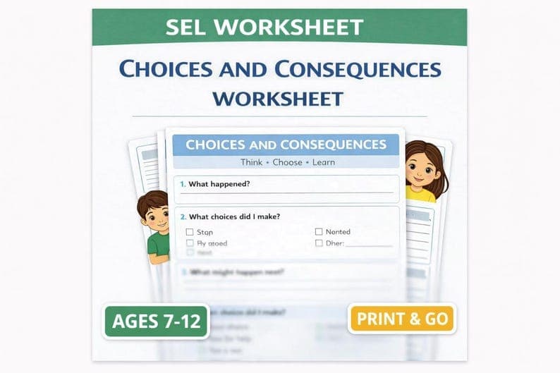 Choices and Consequences Worksheet