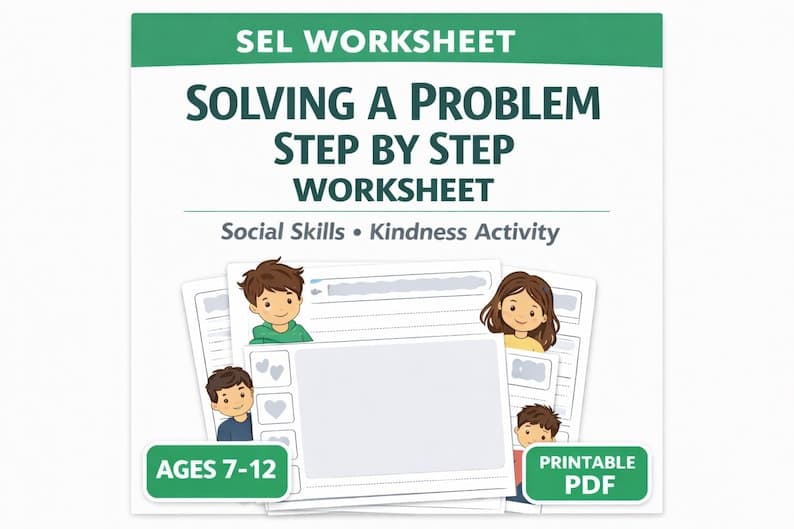 Problem Solving Steps Worksheet
