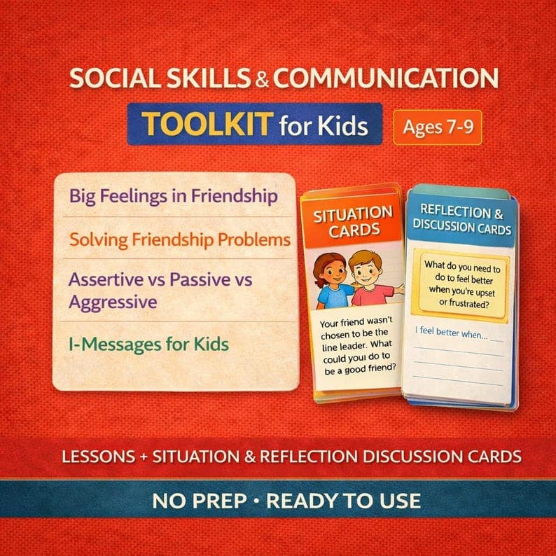 Social Skills & Communication Toolkit (Ages 7–9)